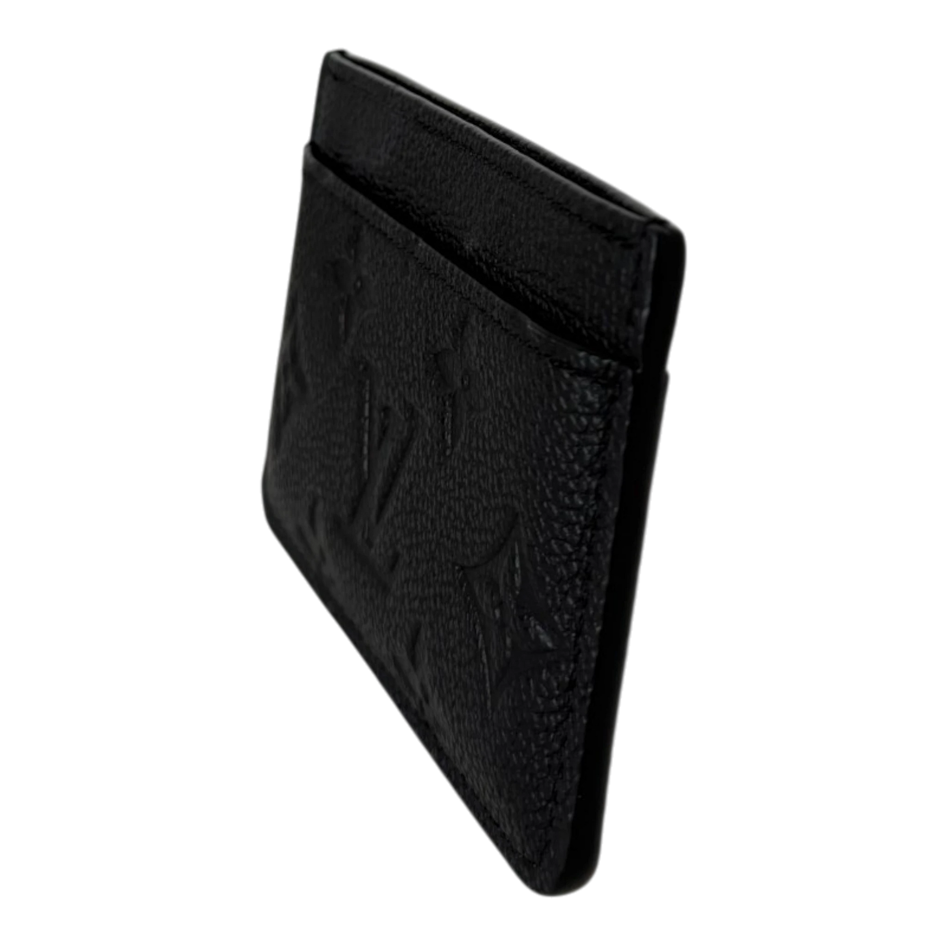 Lois Vuitton Kartenetui  Monogram Empreinte Leder schwarz M69171 Louis Vuitton