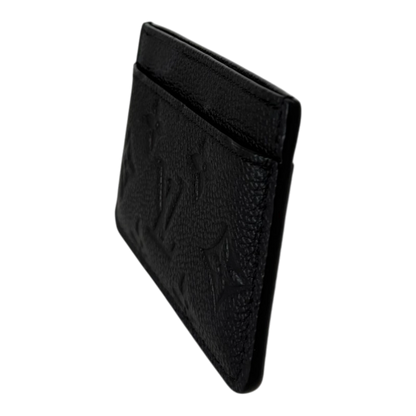 Lois Vuitton Kartenetui  Monogram Empreinte Leder schwarz M69171 Louis Vuitton
