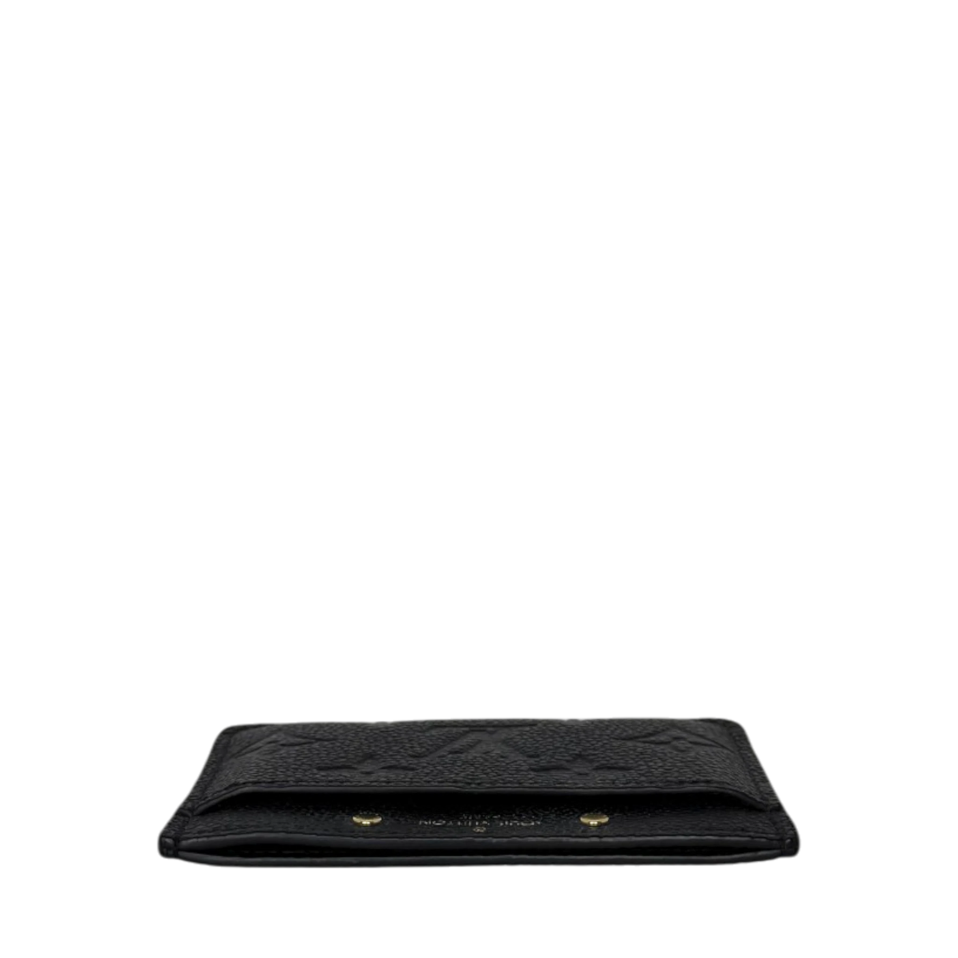 Lois Vuitton Kartenetui  Monogram Empreinte Leder schwarz M69171 Louis Vuitton