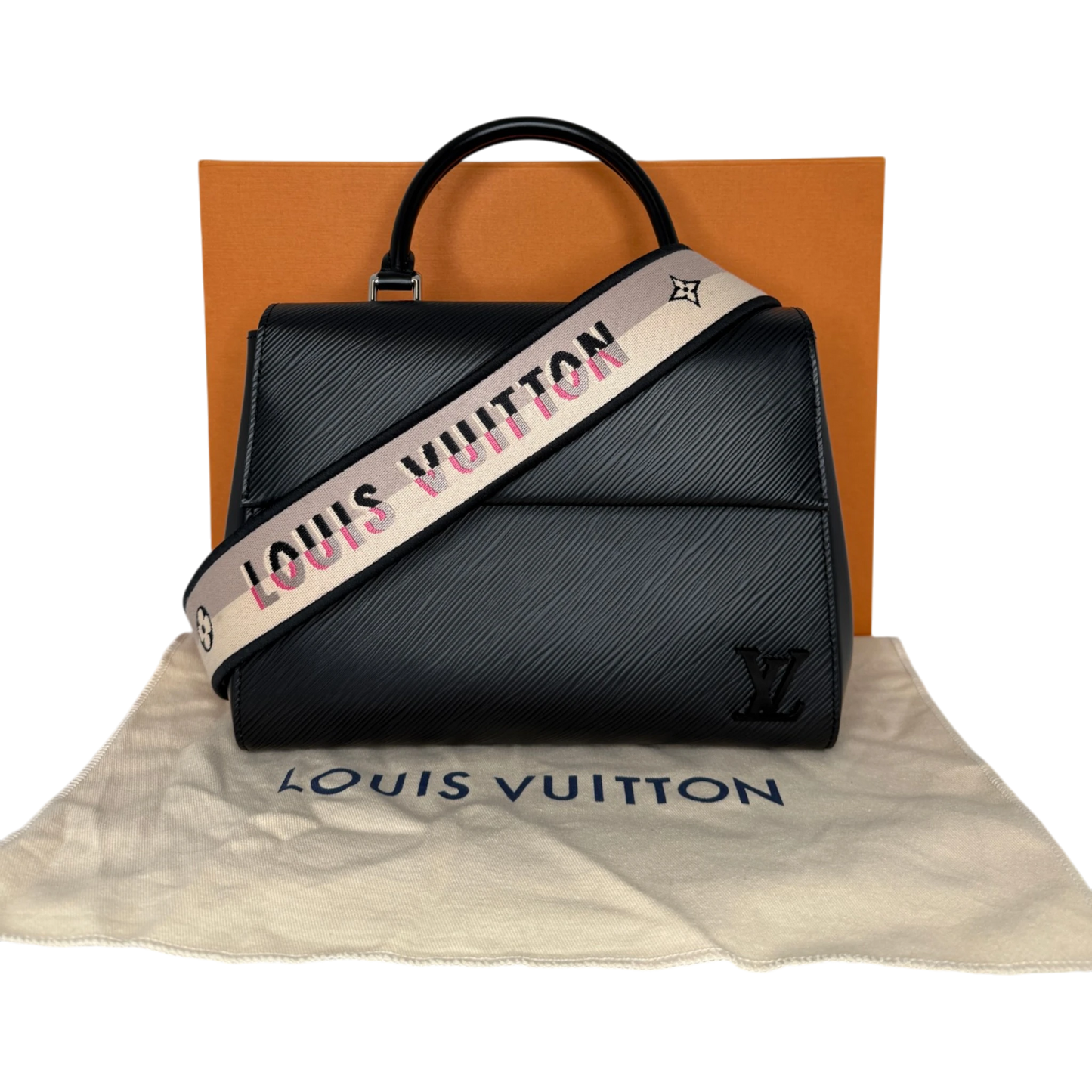 Louis Vuitton Cluny BB Epi Leder schwarz / sehr gut Louis Vuitton
