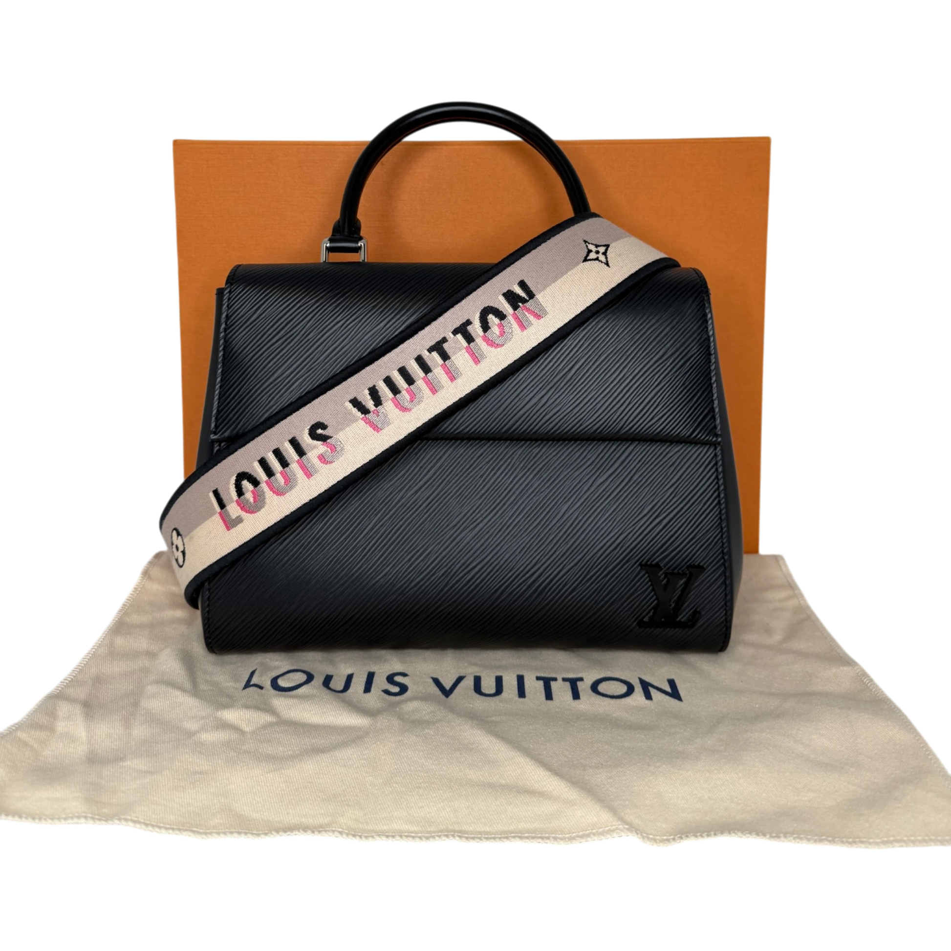 Louis Vuitton Cluny BB Epi Leder schwarz / sehr gut Louis Vuitton