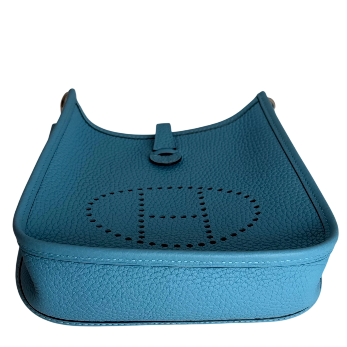 Hermès Evelyne 16 TPM Amazone Clémence Bleu Nord Zickzack Silber