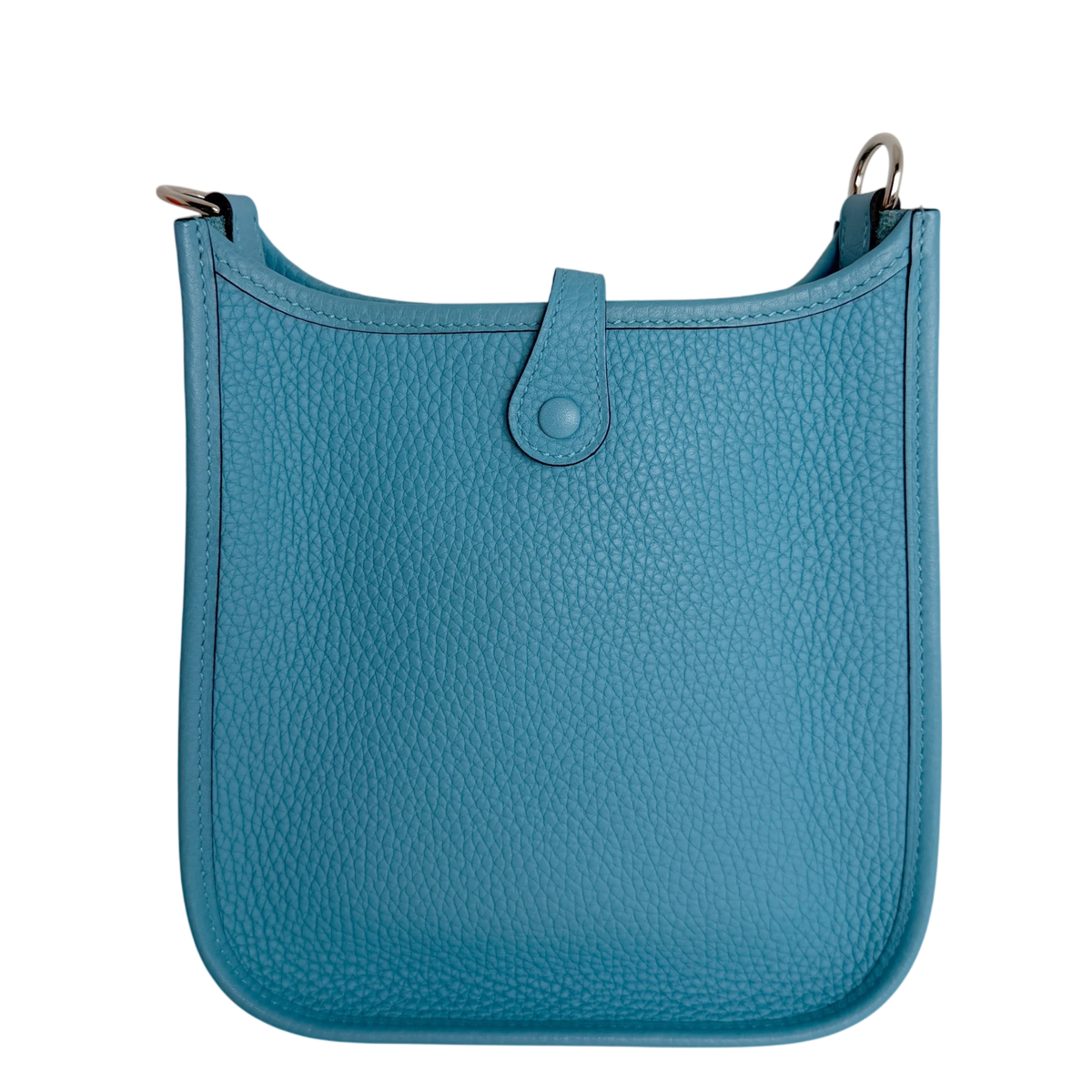 Hermès Evelyne 16 TPM Amazone Clémence Bleu Nord Zickzack Silber