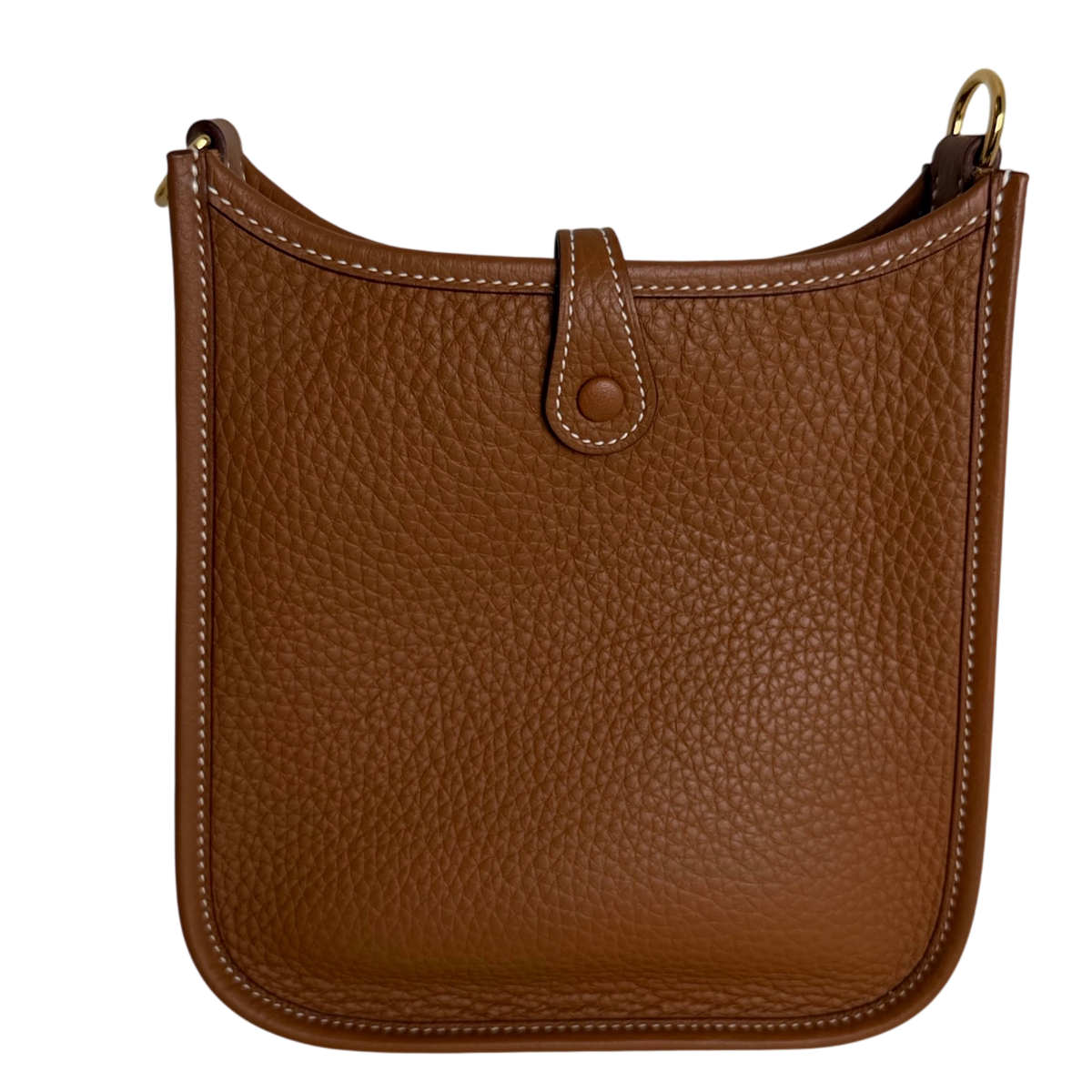 Hermès Evelyne 16 TPM Amazone Taurillon Clémence Gold Braun Gold
