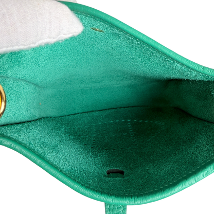 Hermès Evelyne 16 TPM Amazone Taurillon Clémence Vert Vertigo Gold