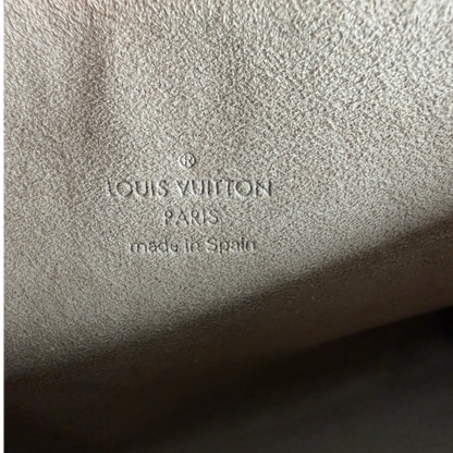 Louis Vuitton Pochette Accessoires Multicolore Schwarz Nieten Gold – Ansicht 7