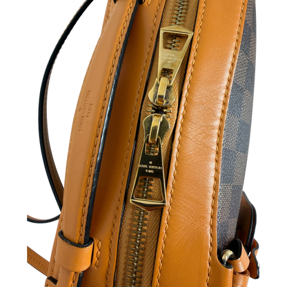 Louis Vuitton Santa Monica Damier Ebène Canvas Safran Orange Gold – Ansicht 9