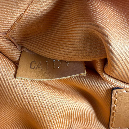 Louis Vuitton Santa Monica Damier Ebène Canvas Safran Orange Gold – Ansicht 8