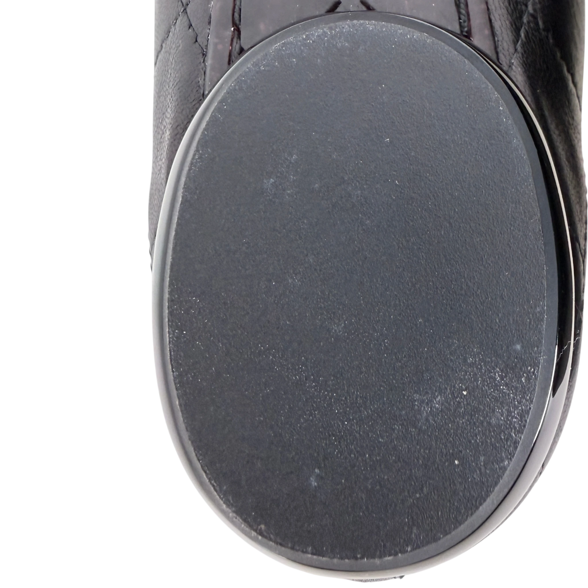 Chanel Cambon Ballerinas Lammleder Schwarz Weiß CC Größe 41