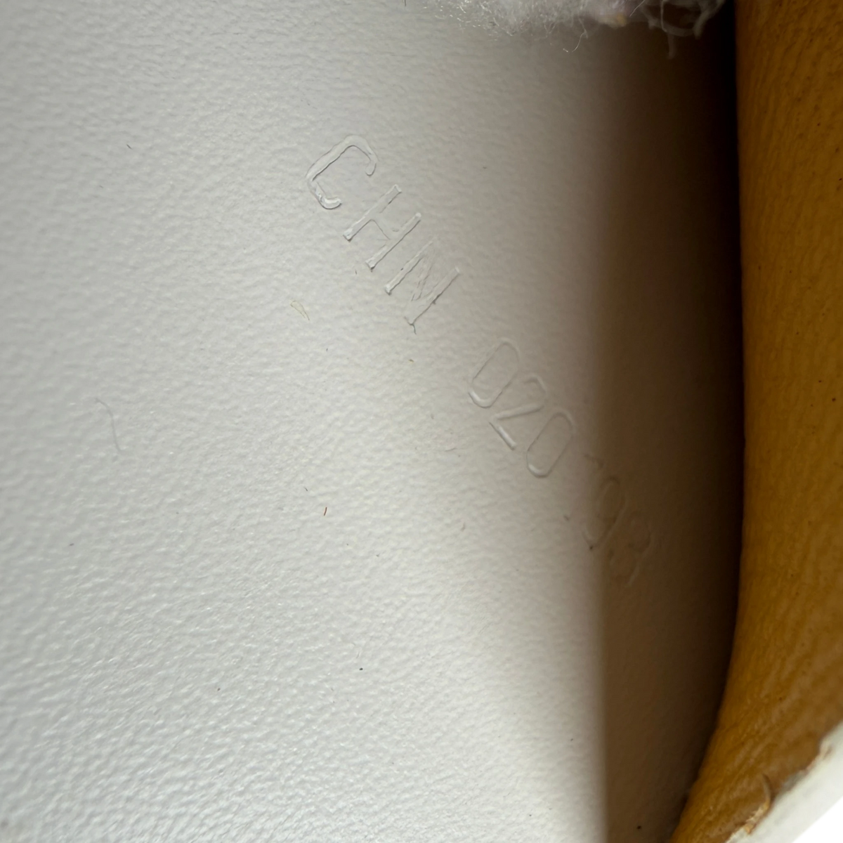 Goyard Grenelle Passhülle Goyardine Canvas Weiß Kalbsleder