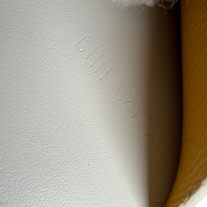Goyard Grenelle Passhülle Goyardine Canvas Weiß Kalbsleder