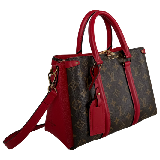 Louis Vuitton Soufflot BB Monogram Canvas Coquelicot Rot Gold – Ansicht 2