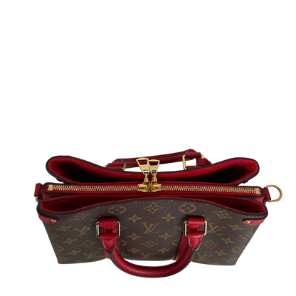 Louis Vuitton Soufflot BB Monogram Canvas Coquelicot Rot Gold