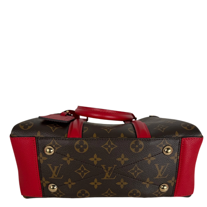 Louis Vuitton Soufflot BB Monogram Canvas Coquelicot Rot Gold