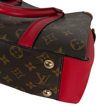 Louis Vuitton Soufflot BB Monogram Canvas Coquelicot Rot Gold