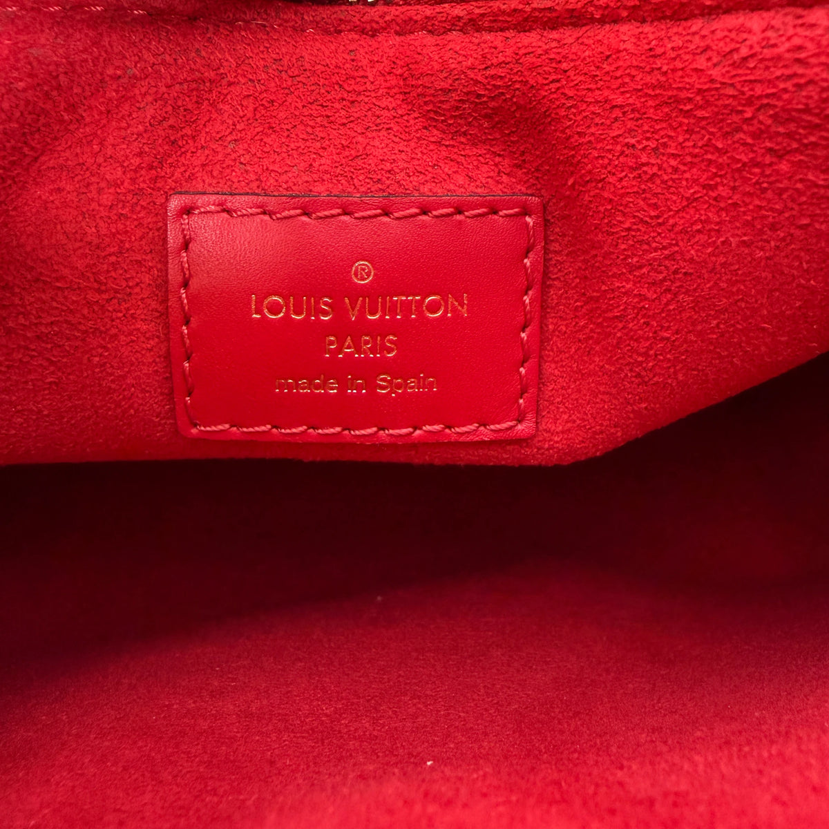 Louis Vuitton Soufflot BB Monogram Canvas Coquelicot Rot Gold