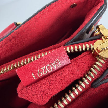 Louis Vuitton Soufflot BB Monogram Canvas Coquelicot Rot Gold
