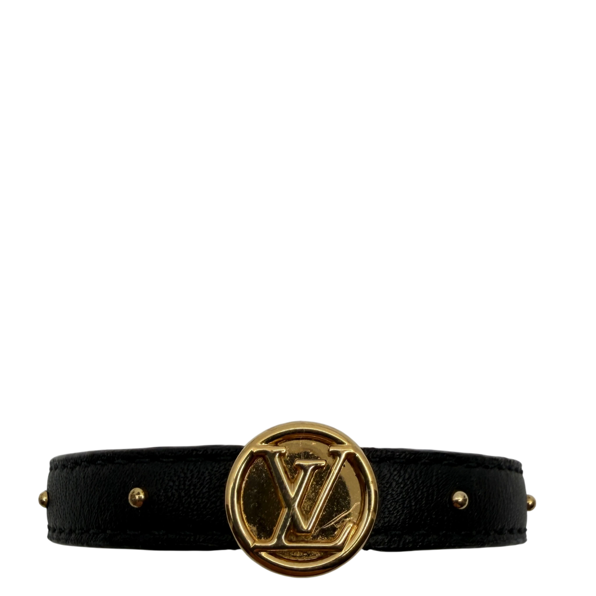 Louis Vuitton LV Circle Reversible Armband Monogram Braun Schwarz – Ansicht 3