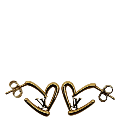 Louis Vuitton Fall in Love Ohrringe PM Herz Gold M00463