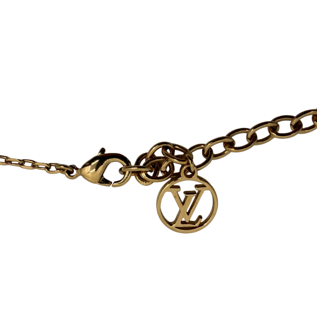 Louis Vuitton Fall in Love Necklace Heart Pendant Gold M00465