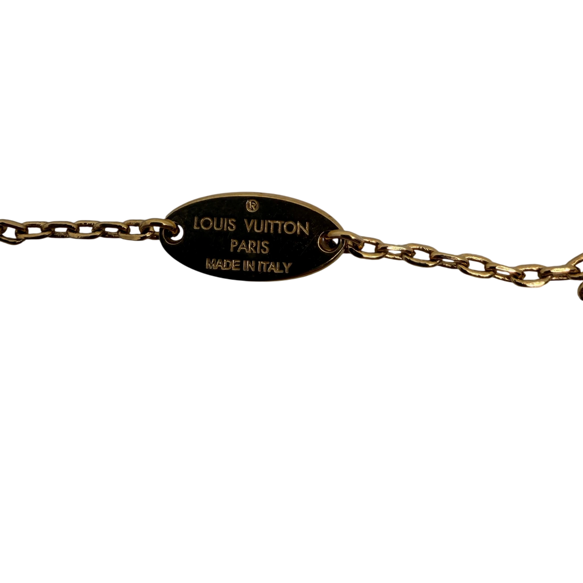 Louis Vuitton Fall in Love Necklace Heart Pendant Gold M00465