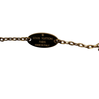 Louis Vuitton Fall in Love Necklace Heart Pendant Gold M00465