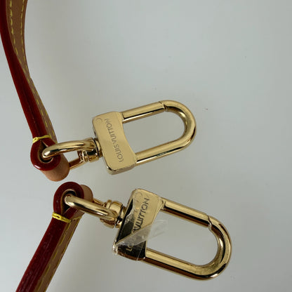Louis Vuitton Nano Speedy Monogram Canvas Brown Gold with Strap