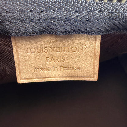 Louis Vuitton Nano Speedy Monogram Canvas Brown Gold with Strap