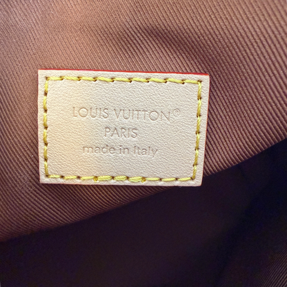 Louis Vuitton Multipass Mini Monogram Canvas Crossbody Brown Gold