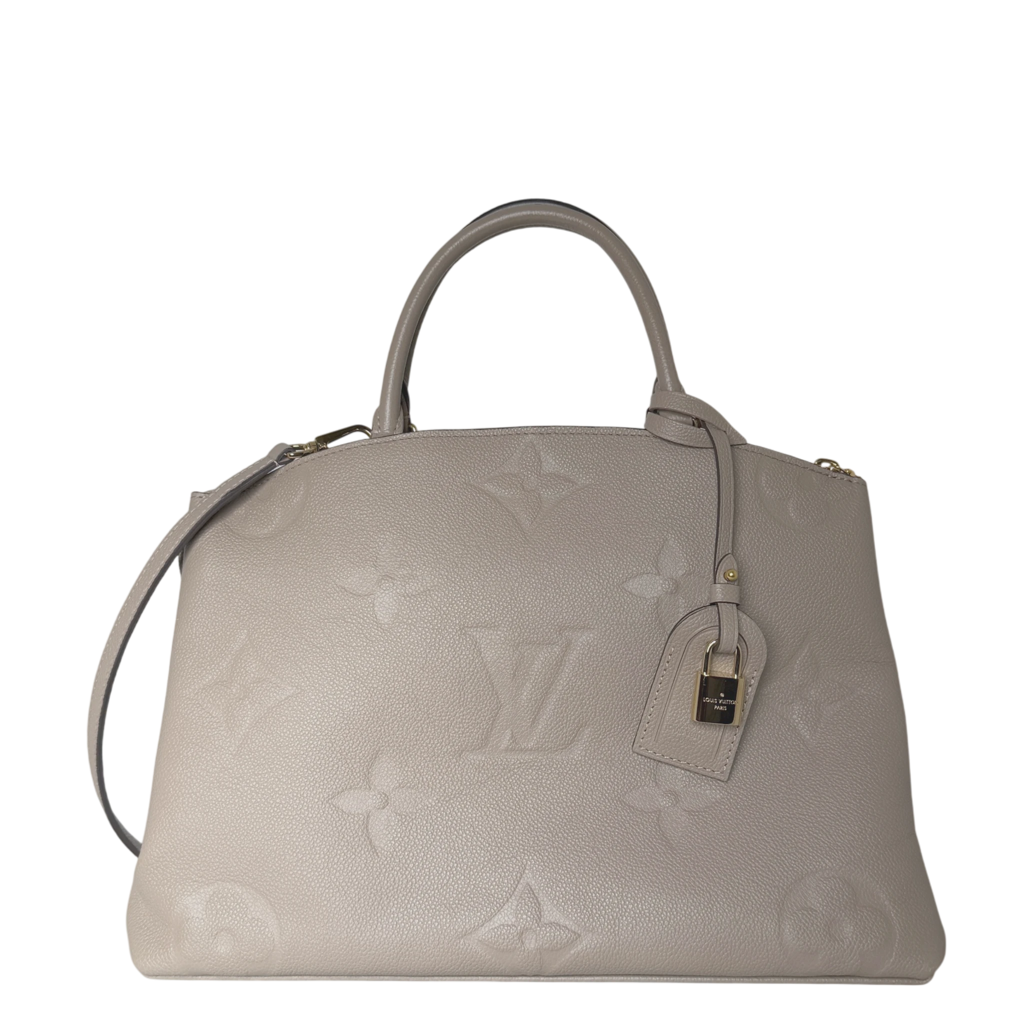 Louis Vuitton Grand Palais MM Monogram Empreinte Tourterelle Gold