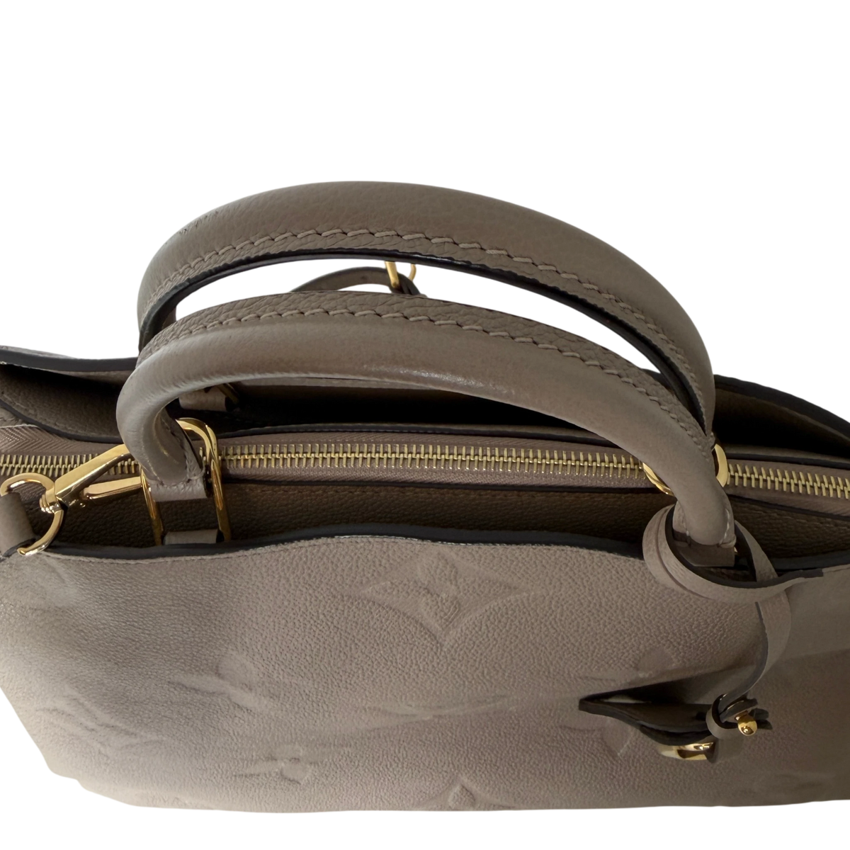 Louis Vuitton Grand Palais MM Monogram Empreinte Tourterelle Gold