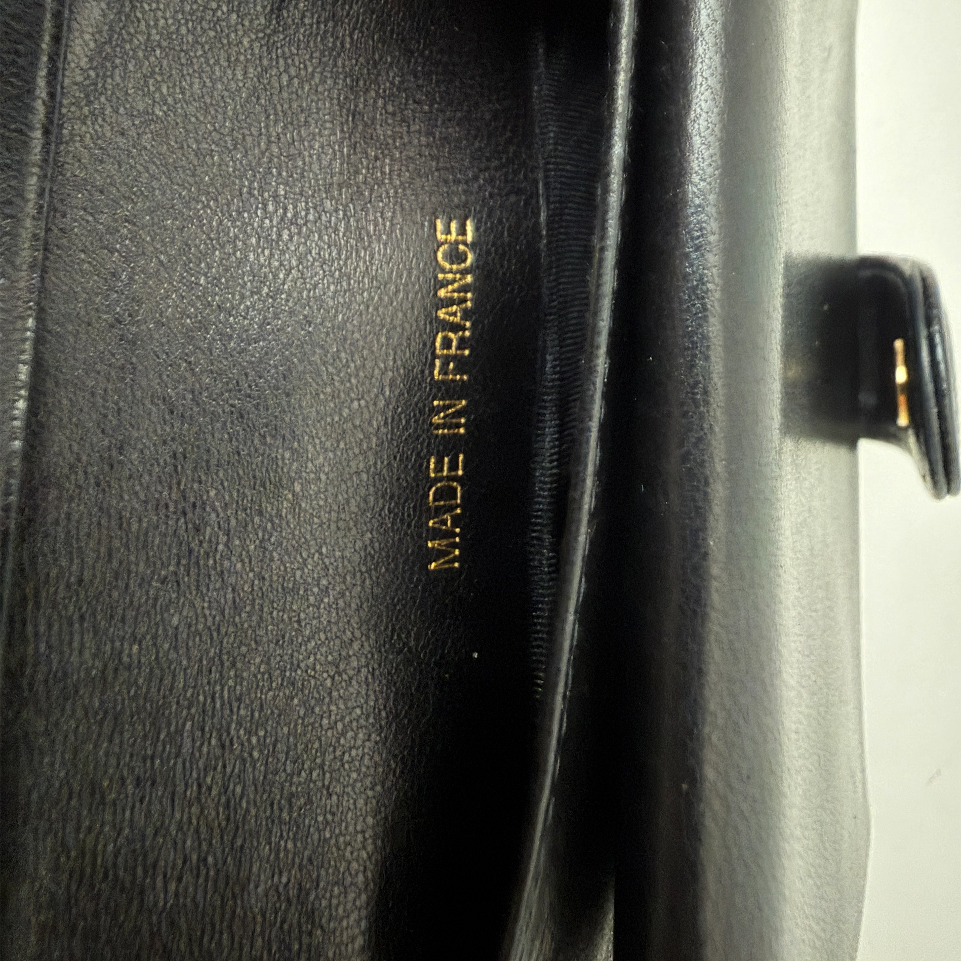 Chanel Timeless CC French Wallet Kaviar Leder schwarz  / sehr gut Chanel