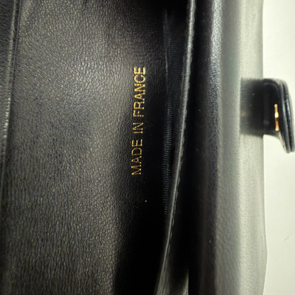 Chanel Timeless CC French Wallet Kaviar Leder schwarz  / sehr gut Chanel