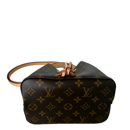 Louis Vuitton NéoNoé BB Monogram Canvas Braun Bordeaux Gold – Ansicht 3