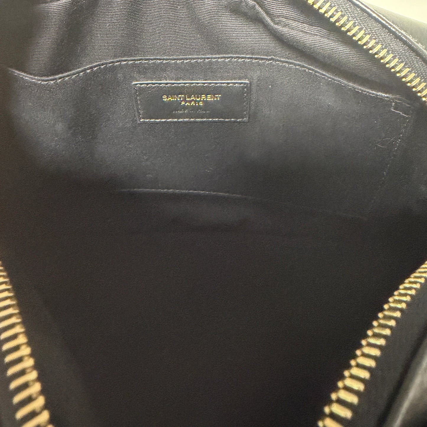 Saint Laurent YSL Lou Camera Bag Leder schwarz / neuwertig