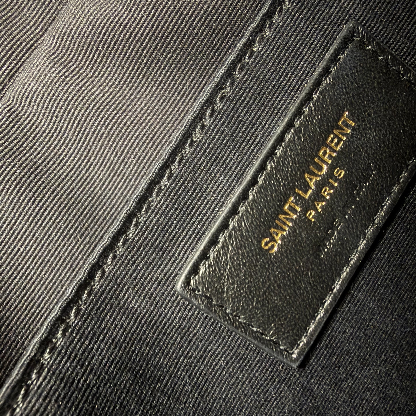 Saint Laurent YSL Lou Camera Bag Leder schwarz / neuwertig