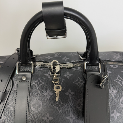 Louis Vuitton Keepall 55 Monogram Eclipse M40605 / sehr gut Louis Vuitton
