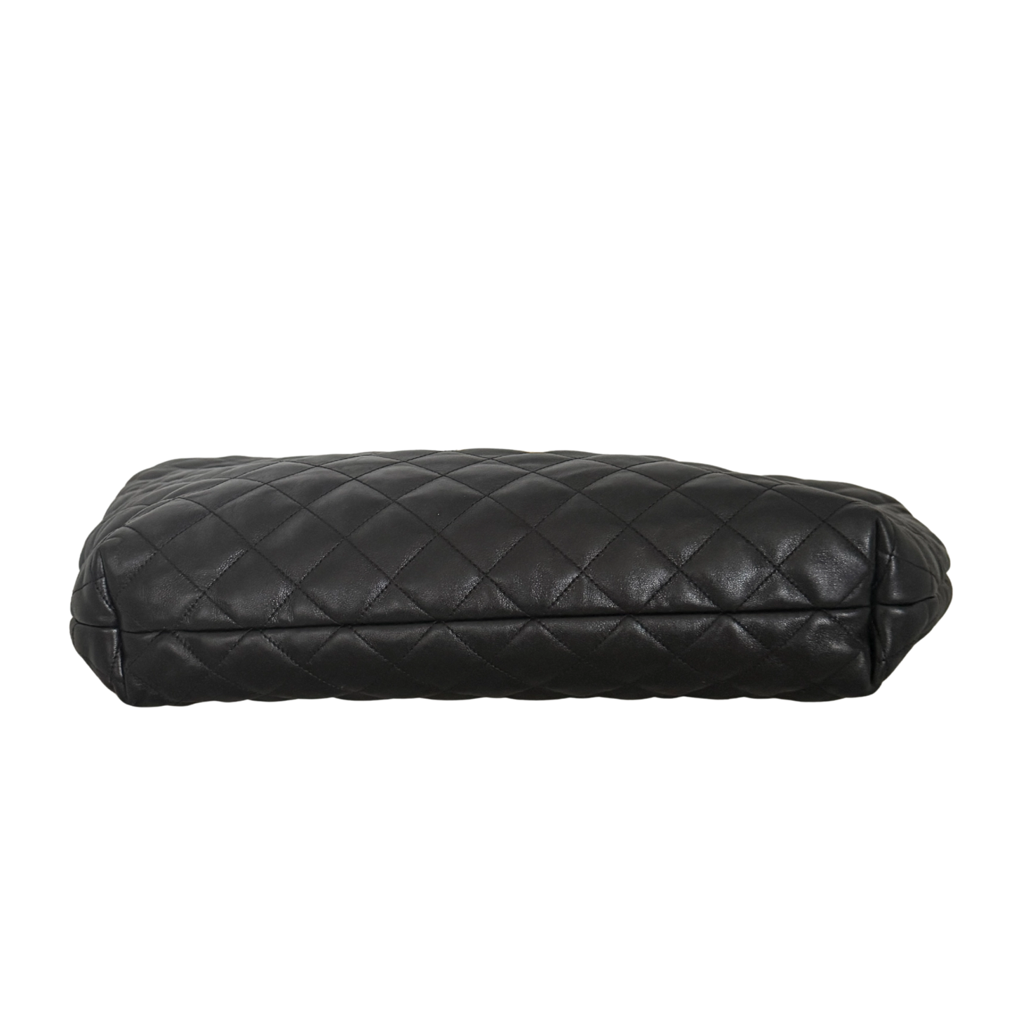 Saint Laurent ICARE Maxi-Shopper aus gestepptem Lammleder Schwarz / sehr gut Saint Laurent