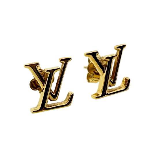 Louis Vuitton LV Iconic Ohrringe Gold Fullset / neuwertig