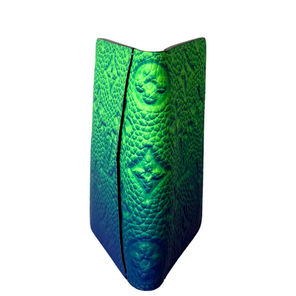 Louis Vuitton Pocket Organizer Taurillon Illusion Grün / neuwertig