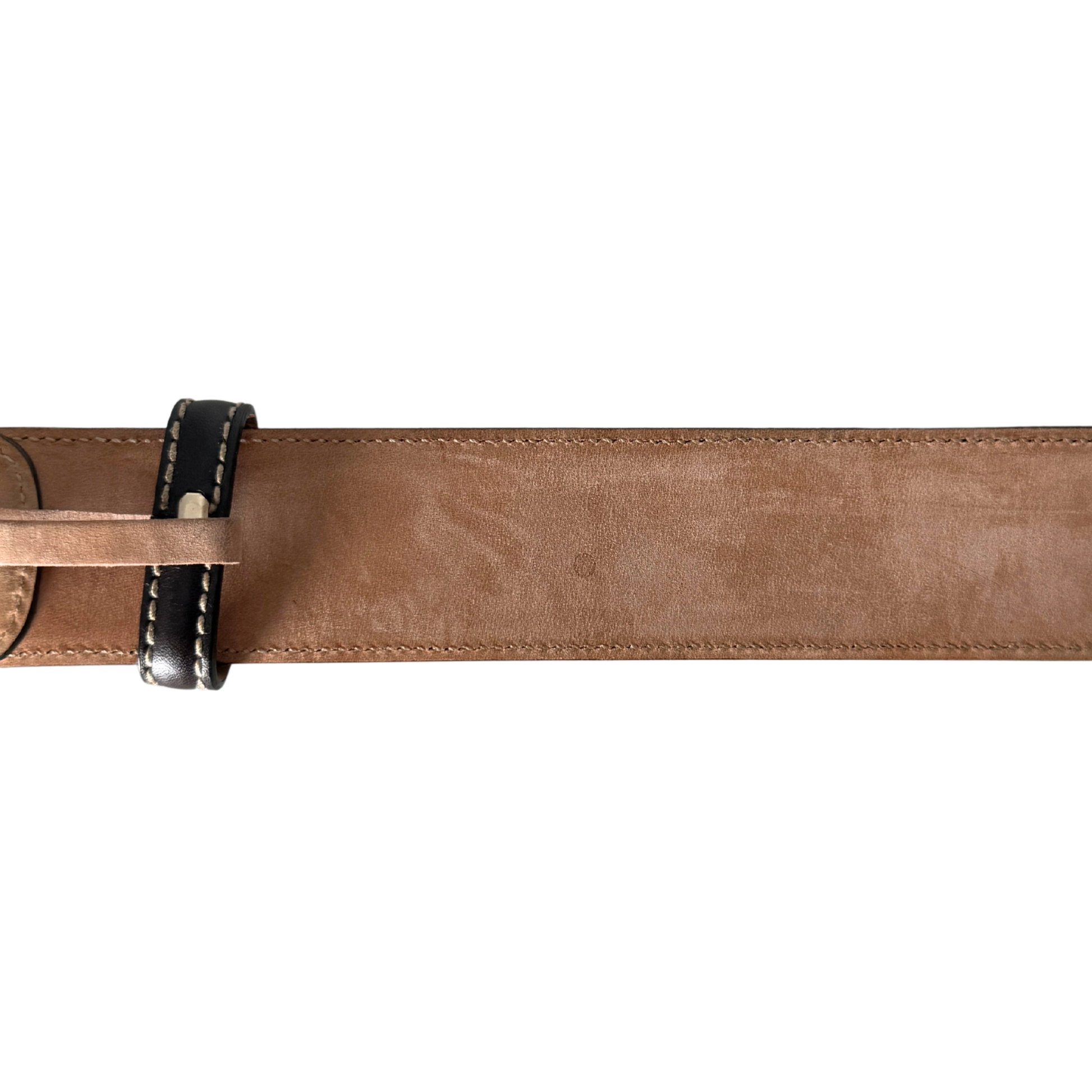 Gucci Interlocking GG Gürtel Canvas Größe 85 Braun / sehr gut Gucci