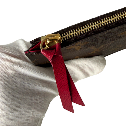 Louis Vuitton Félicie Pochette Inlay Monogram Canvas Braun / neuwertig Louis Vuitton