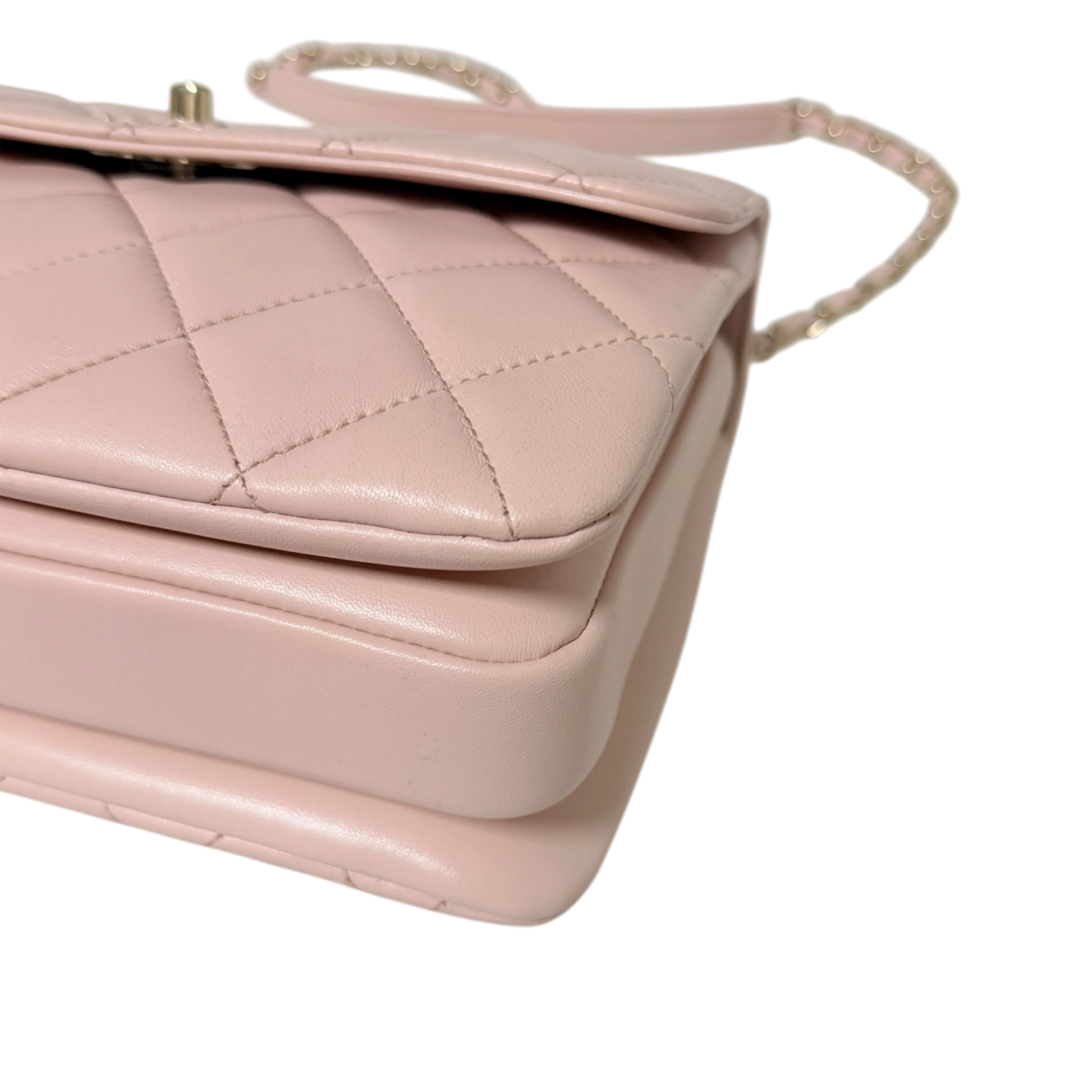 Chanel Trendy Chain CC Flap Dual Handle  Light Pink Fullset / neuwertig Chanel