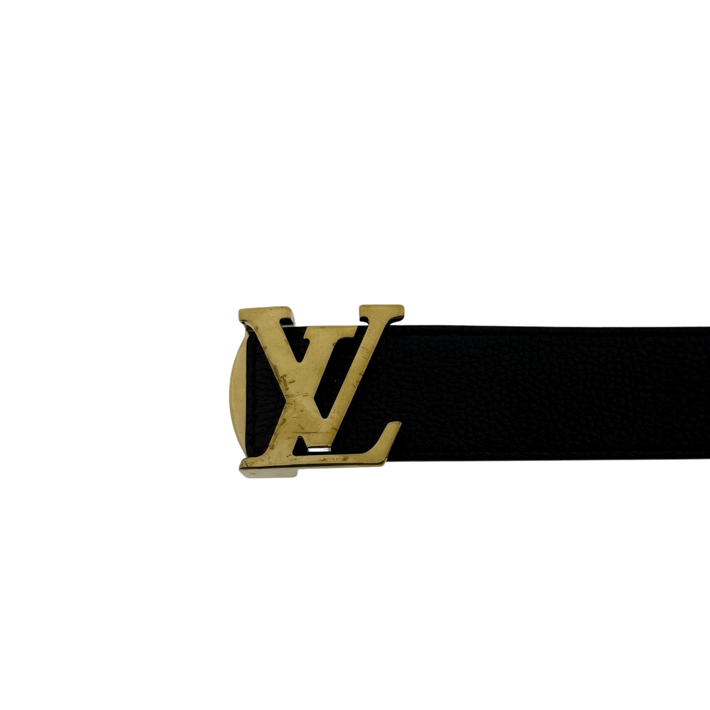 Louis Vuitton LV Initiales Wendegürtel Schwarz  / gut Louis Vuitton