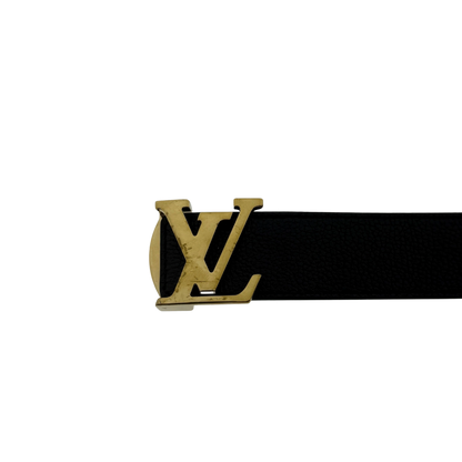Louis Vuitton LV Initiales Wendegürtel Schwarz  / gut Louis Vuitton