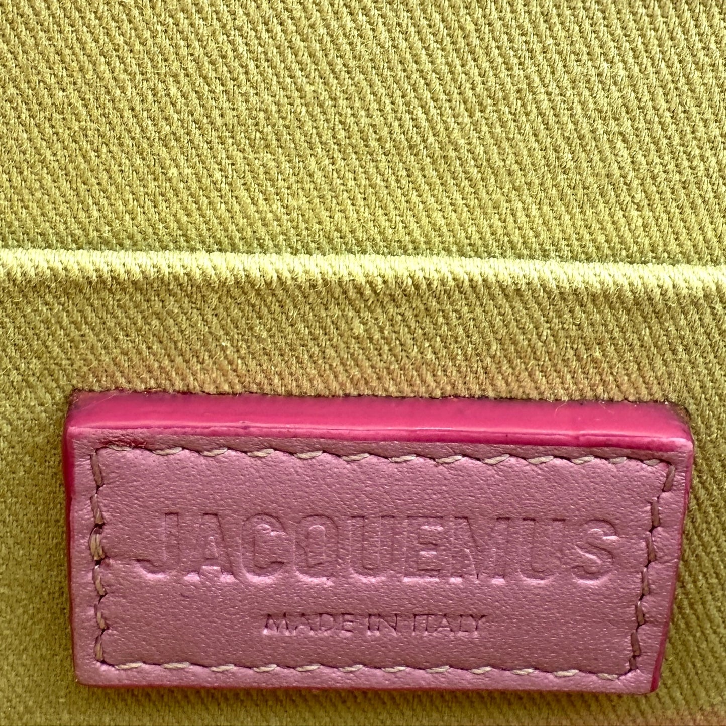 Jaquemus Le Grande Chiquito Bag Pink / sehr gut Echtheitscheck