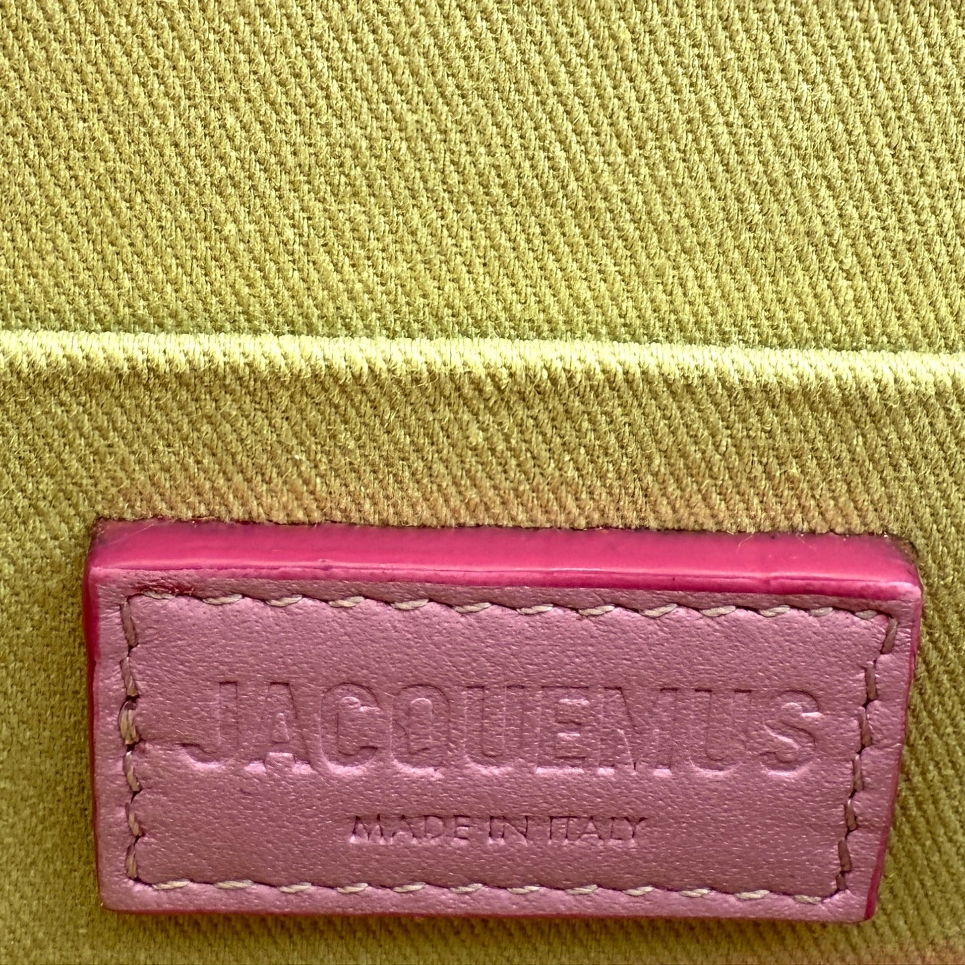 Jaquemus Le Grande Chiquito Bag Pink / sehr gut Echtheitscheck