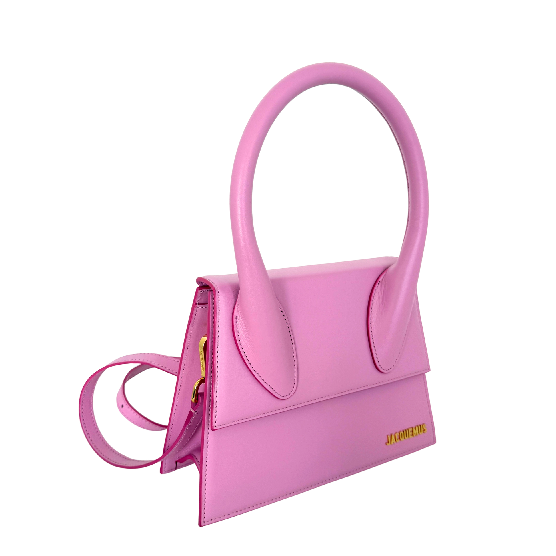 Jaquemus Le Grande Chiquito Bag Pink / sehr gut Echtheitscheck