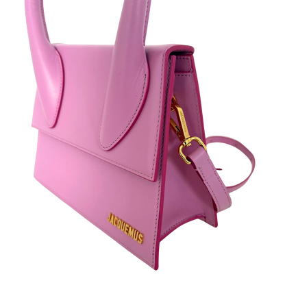 Jaquemus Le Grande Chiquito Handtasche Pink / sehr gut Jaquemus