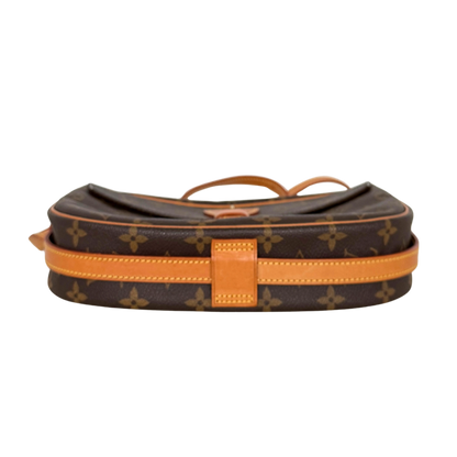 Louis Vuitton Sac Jeune Fille MM Umhängetasche Monogram Canvas Braun / gut Louis Vuitton